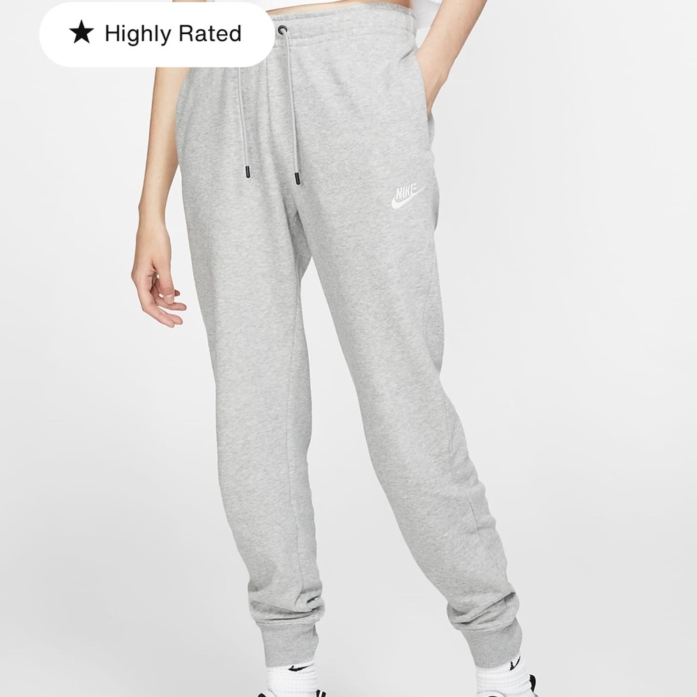 CREAM/Light gray. 1x women’s sweatpants NWT